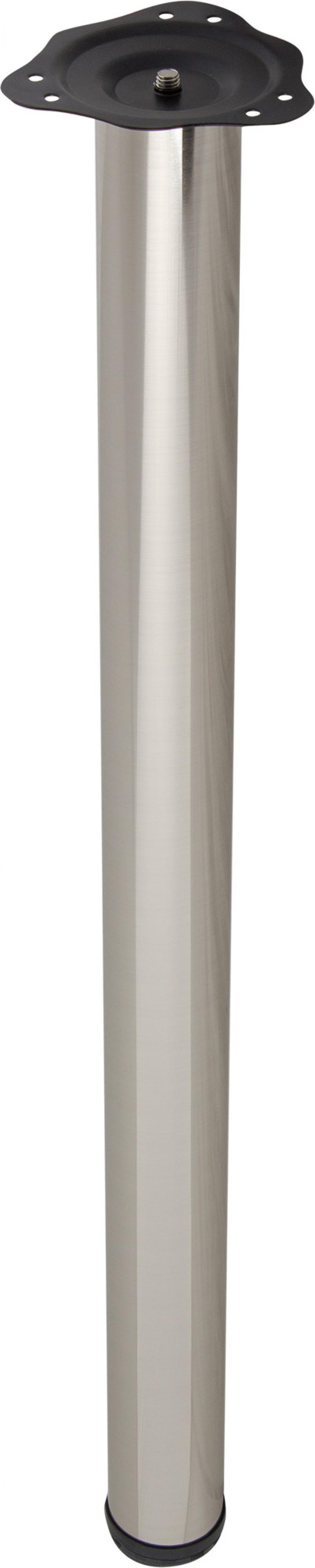 Ножка регулируемая TL-009 820 мм сталь максимальная нагрузка 50 кг цвет никель