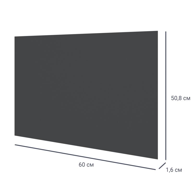 Есік шкафқа арналған Лион 59.6x50.8x1.8 түсі графит