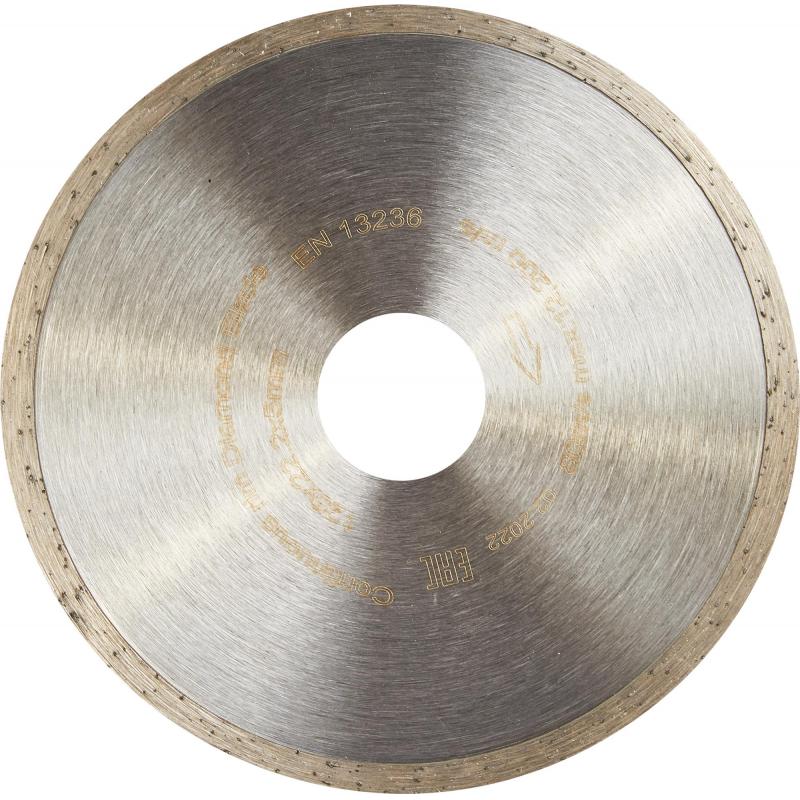Тұтас жиек диск Ceram, өлшемі 115x22,2 мм, материал - болат, қиюшы жұмыс бөлшегі синтетикалық алмастан жасалған, қол электр аспапқа арналған