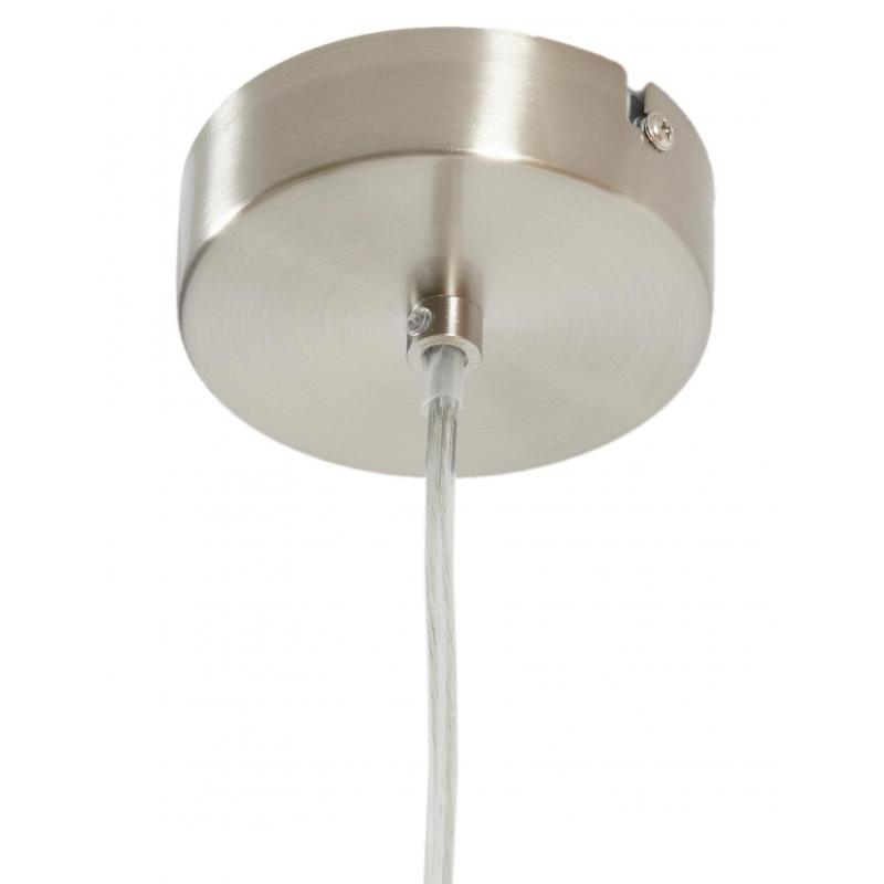 Светильник подвесной хрустальная Inspire Celestine 1 лампа 3 м² цвет белый/хром