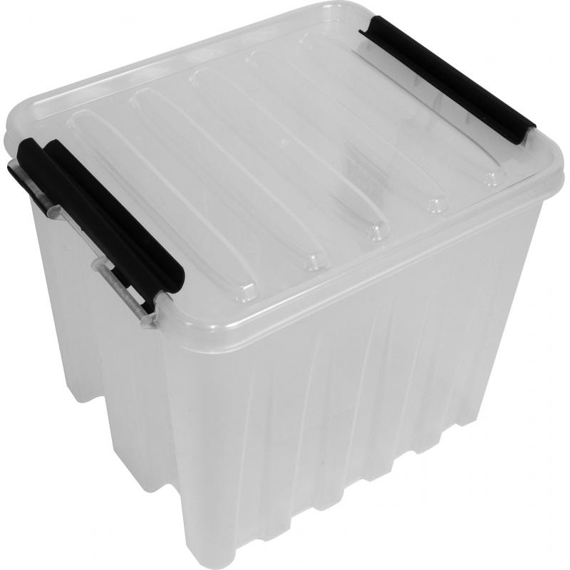 Контейнер Rox Box 21x17x18 см 4.5 л пластик қақпақпен түсі мөлдір
