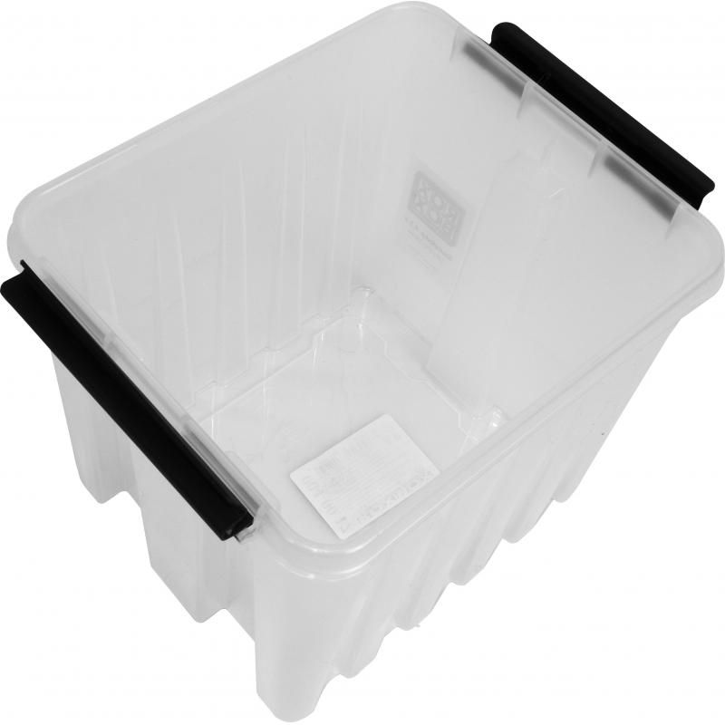 Контейнер Rox Box 21x17x18 см 4.5 л пластик с крышкой цвет прозрачный