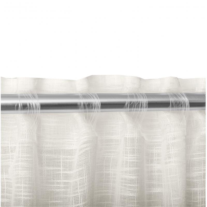 Тюль на ленте со скрытыми петлями Amina Trench6 300x280 см цвет бежевый