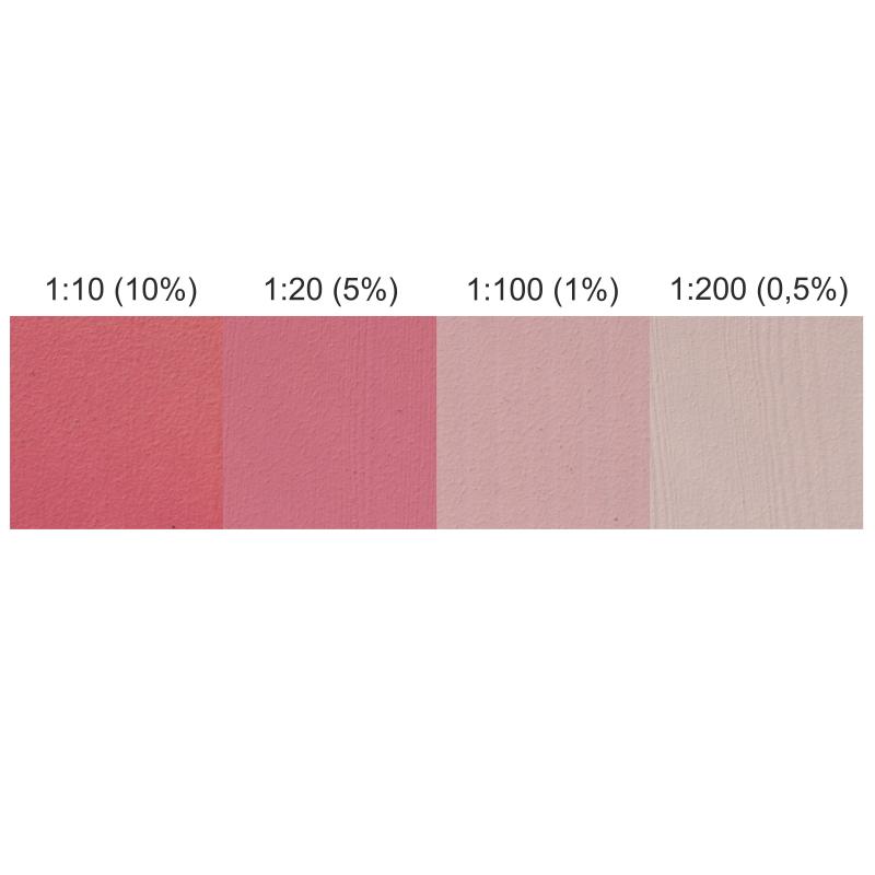 Колорант Luxens 0.9 л цвет розовый