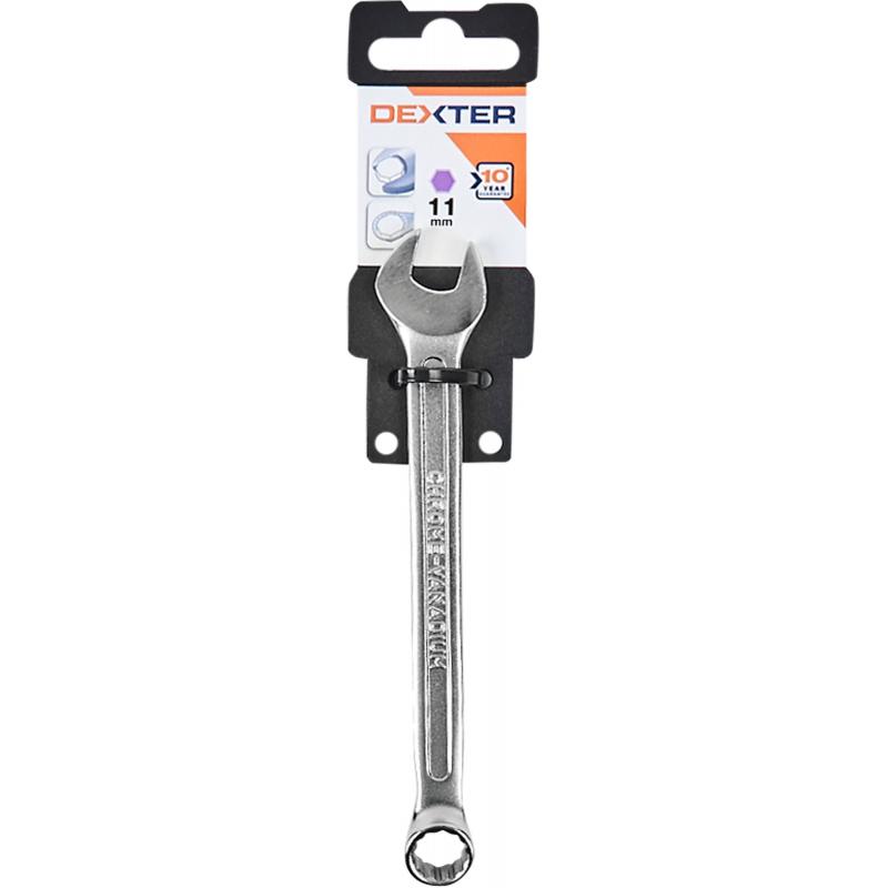 Ключ комбинированный Dexter, 11 мм