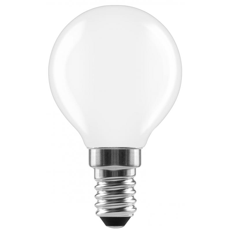 Лампа светодиодная Lexman E14 220-240 В 5 Вт шар матовая 600 лм теплый белый свет