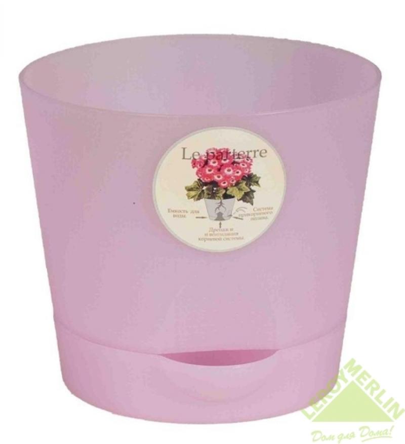Горшок цветочный для орхидей ø15 h13 см v1.4 л пластик розовый