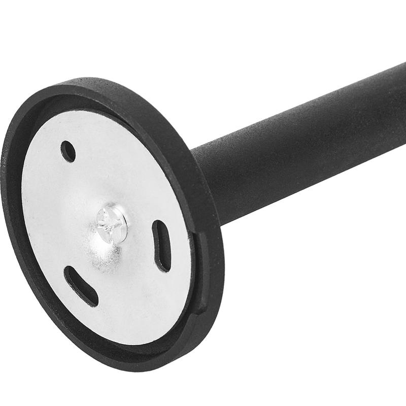 Держатель однорядный телескопический Inspire металл цвет черный 2 см