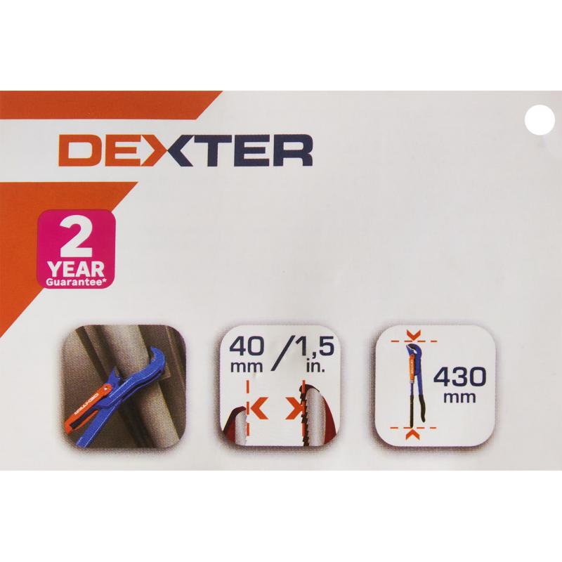 Түтікті г кілт Dexter 307-00148 1.5 дюйм 420 мм