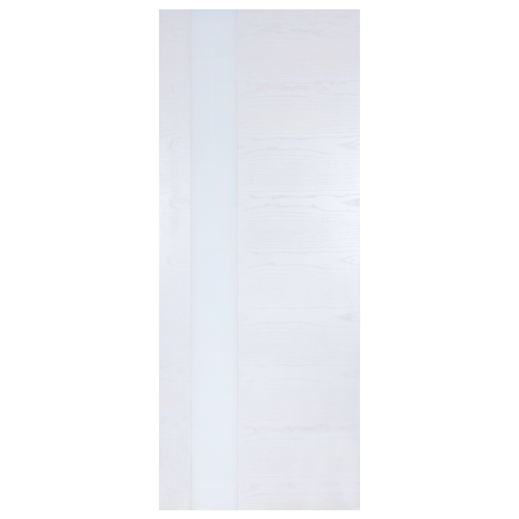 дверь межкомнатная модерн шпон белый ясень