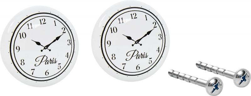 Тұтқа-батырма жиһаздық  Inspire Clock 395 мм, түсі ақ, 2 дана