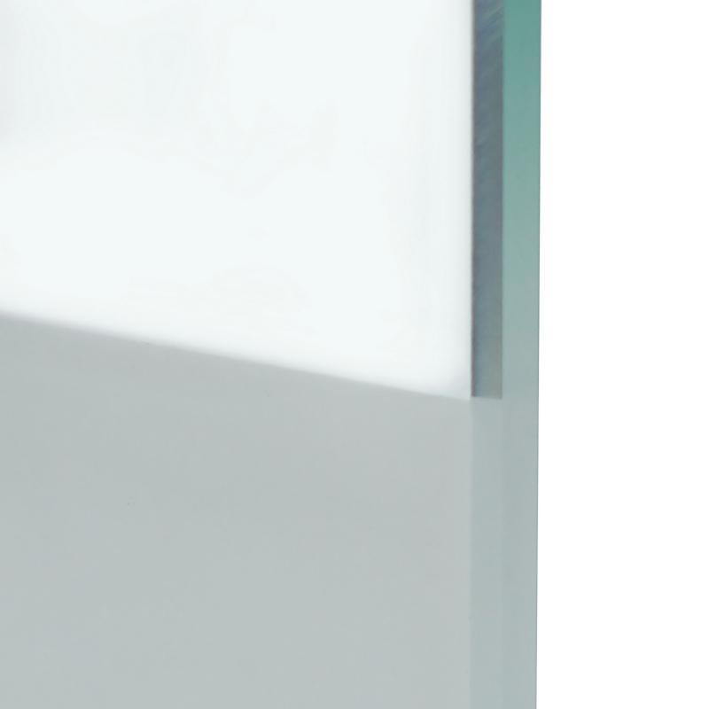 Ваннаға арналған экран QUAD 85X140CM күмісті профиль 5 мм, суретті баспасы бар, оң жақты