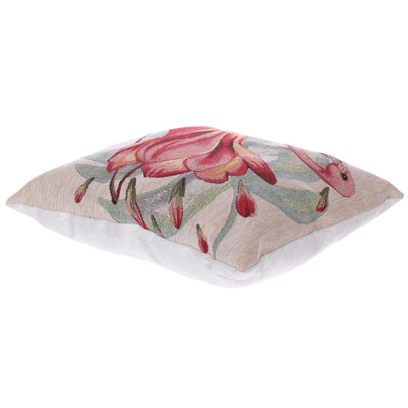 Подушка декоративная «Фламинго», 38х38 см, гобелен