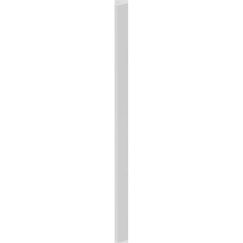 Угол для шкафа Delinia ID Реш 4x76.5 см МДФ цвет белый