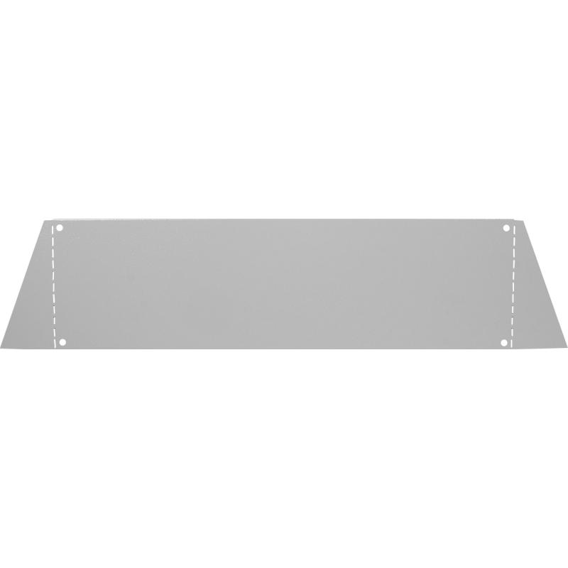 Полка для верстачного экрана Практик LSH большая 7x56.4x15.1 см сталь цвет серый