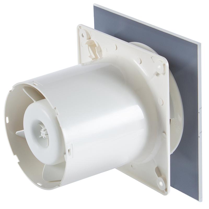 Вентилятор осевой вытяжной Cata E100G D100 мм 31 дБ 115 м³/ч цвет белый