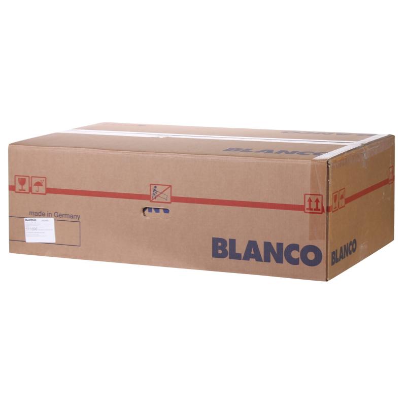 Мойка Blanco Nova 45S 81х50 см, глубина 19 см, цвет алюминий
