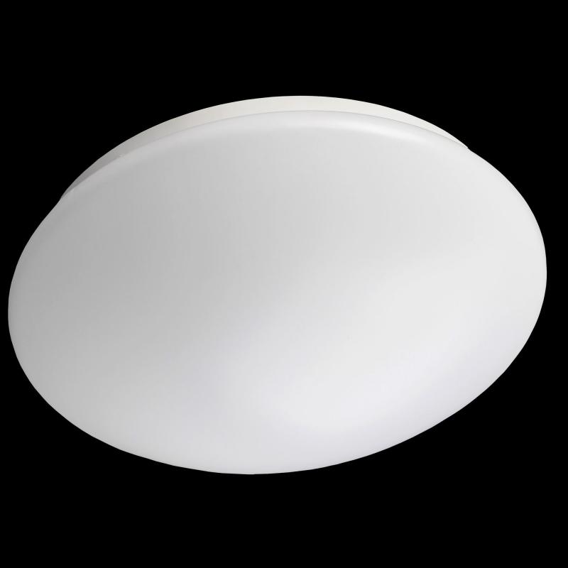 Светильник настенно-потолочный светодиодный ДПБ, 18 Вт, пластик, нейтральный белый свет, цвет белый