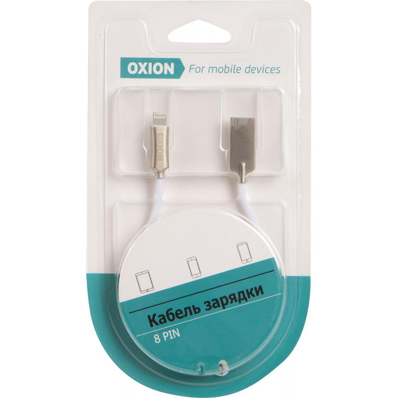 Кабель Oxion USB-Lightning 1 м цвет белый