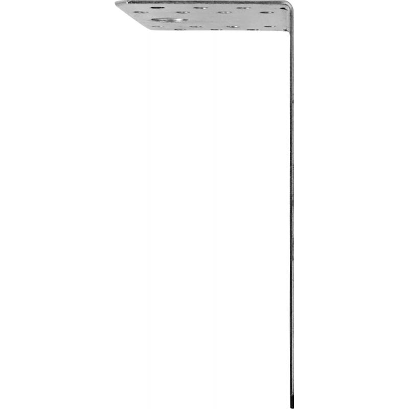Угол крепежный асимметричный KUAS 150x60x90x1.8 оцинкованная сталь цвет серый