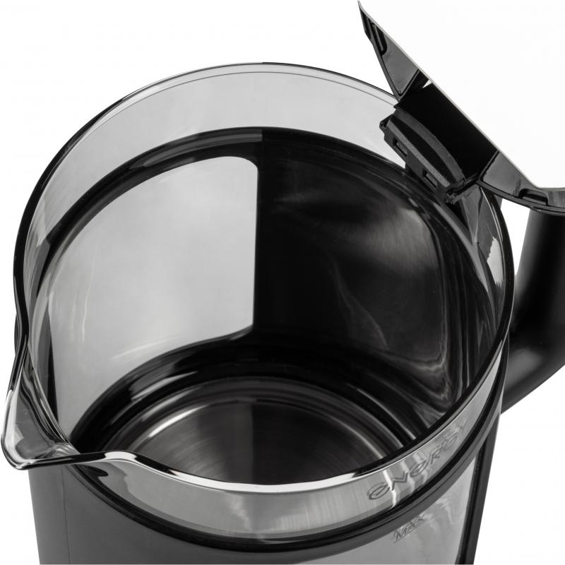 Электрический чайник Energy E-256 1.5 л стекло цвет черный