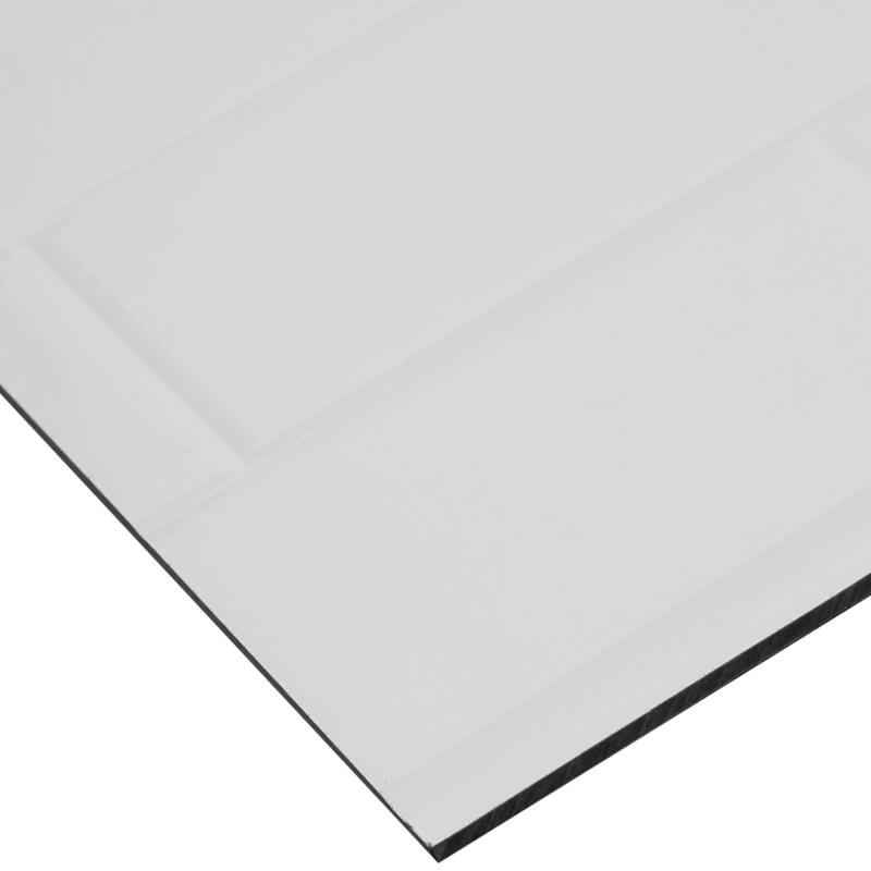 Қабырғалық панель Компакт брик 240х0.4х60 см HPL-пластик түсі ақ