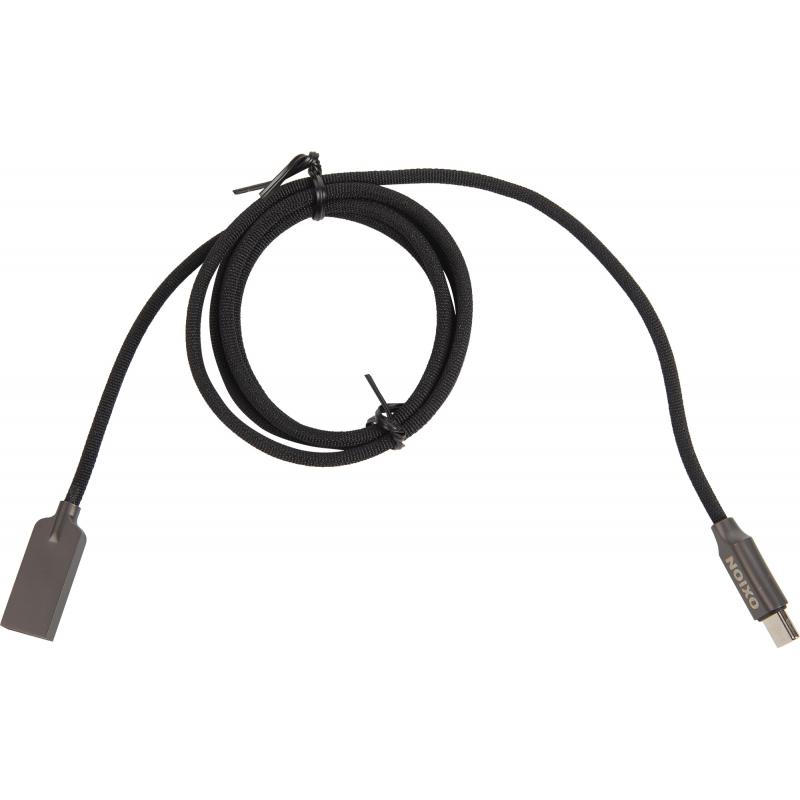 Кабель Oxion USB-Type-C 1 м цвет черный