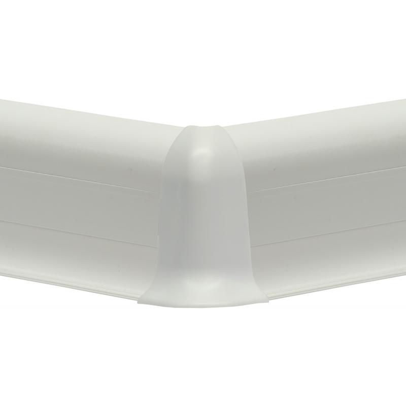 Угол для плинтуса наружный Artens белый 55 мм 2 шт.