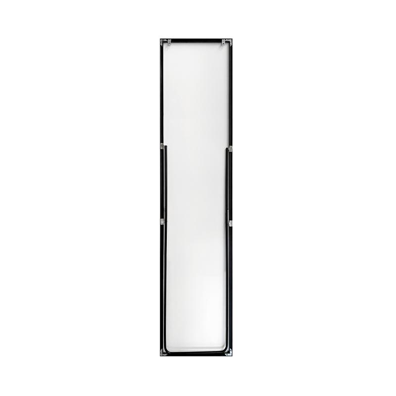 Зеркало декоративное напольное и настенное Inspire Psyche, 35x151.5 см, цвет черный