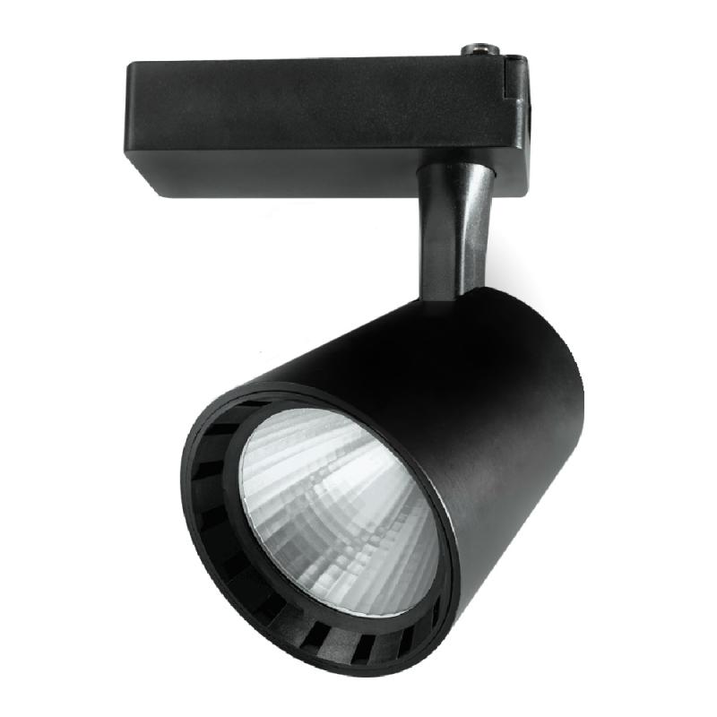 Трековый светильник Jazzway PTR 0330 светодиодный 30 Вт 4000 К однофазный цвет черный