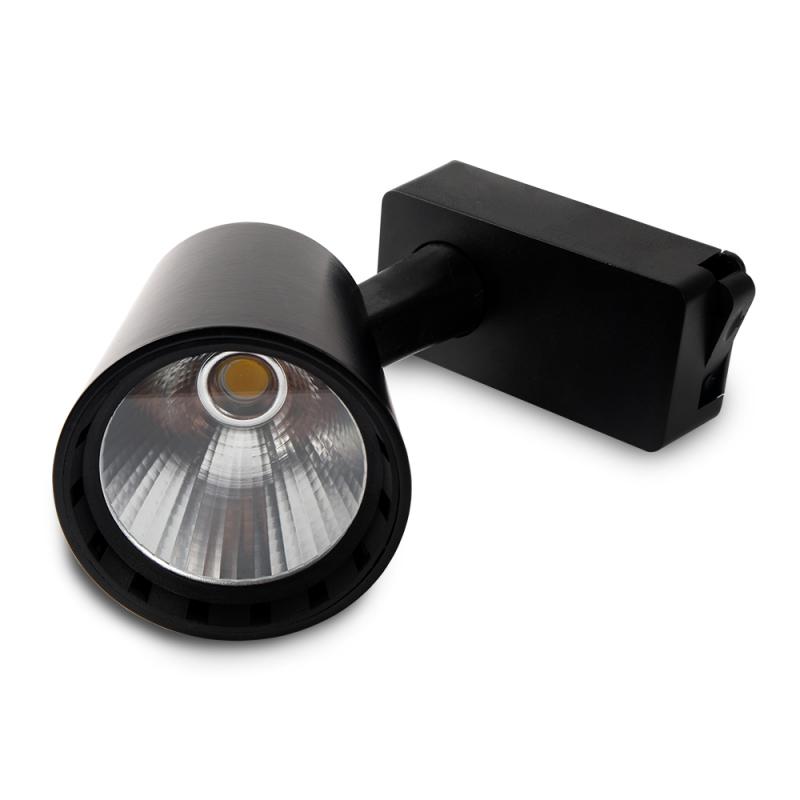 Трековый светильник Jazzway PTR 0330 светодиодный 30 Вт 4000 К однофазный цвет черный