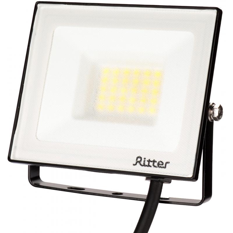Прожектор светодиодный уличный Ritter Profi 30 Вт 2700К IP65 теплый белый свет