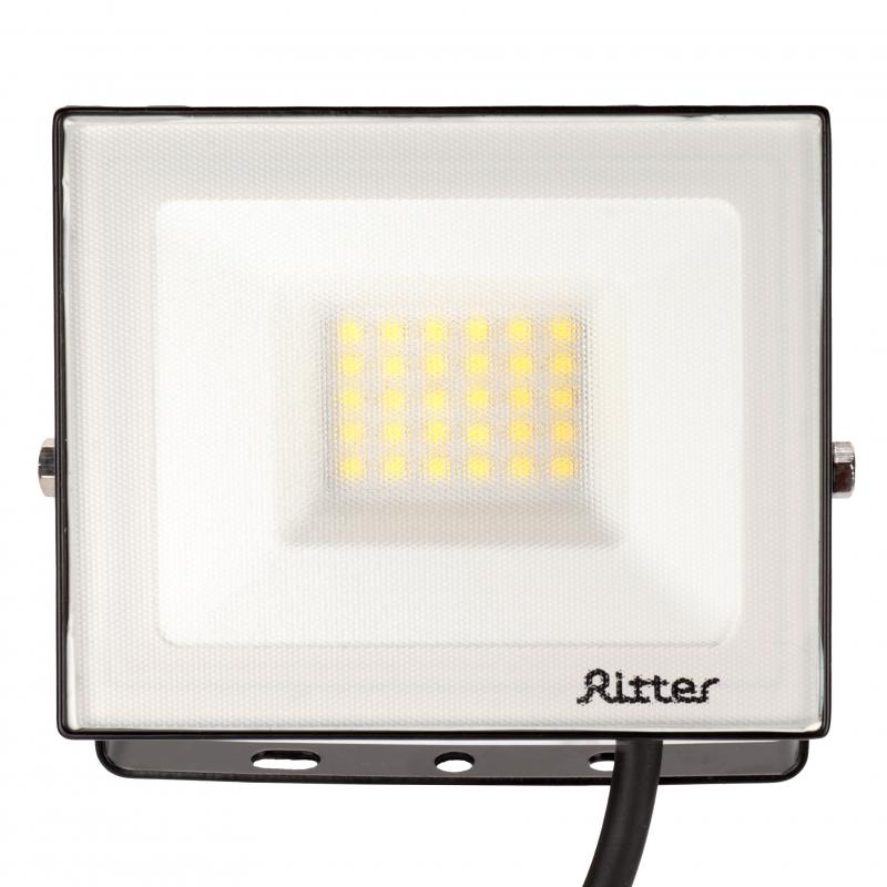 Прожектор жарықдиодты көшелік Ritter Profi 30 Вт 2700К IP65 жылы ақ жарық