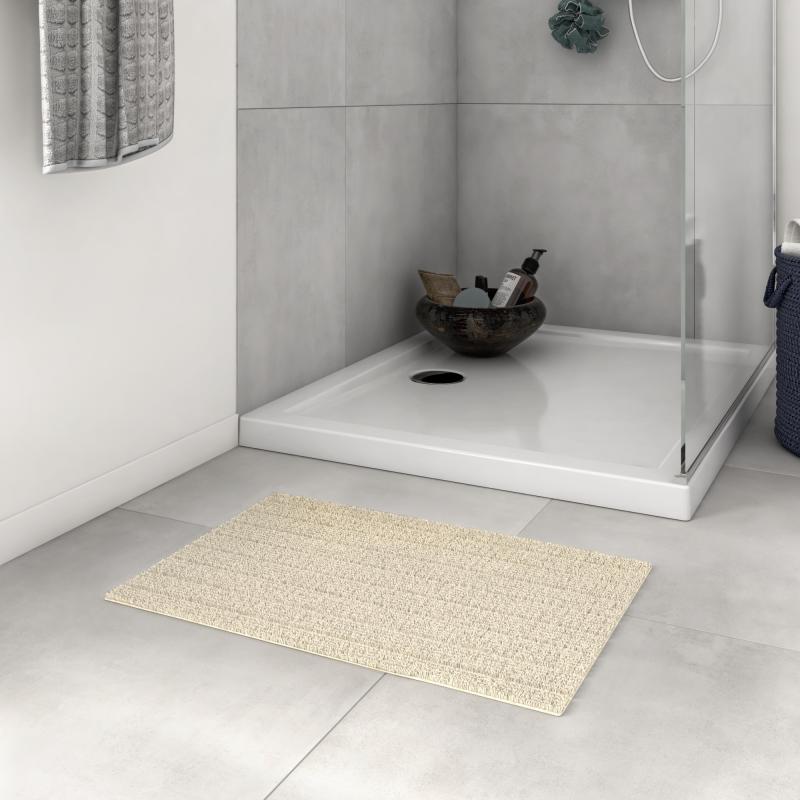 Коврик для ванной комнаты Sensea Essential 60x40 см цвет кремовый
