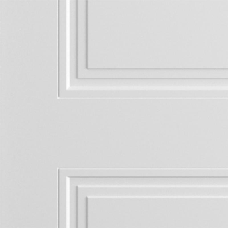 Дверь межкомнатная глухая Эрика 60х200 см эмаль цвет белый