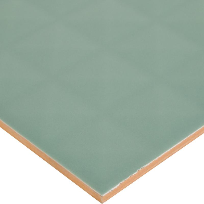 Плитка настенная рельефная Culto Asana Mint H 20x40 см 1.2 м² цвет ментоловый