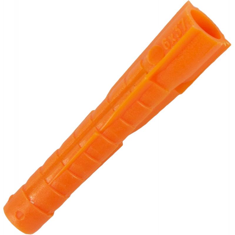 Дюбель универсальный Tech-krep ZUM оранжевый 6х37 мм, 50 шт.