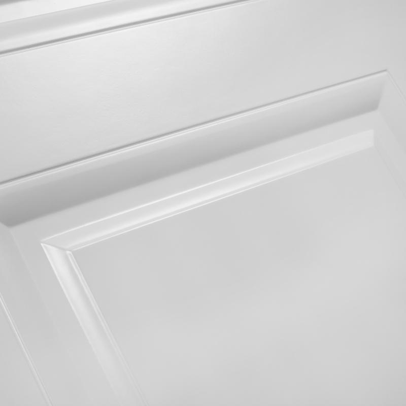 Дверь межкомнатная Стелла остеклённая эмаль цвет белый 60x200 см (с замком и петлями)