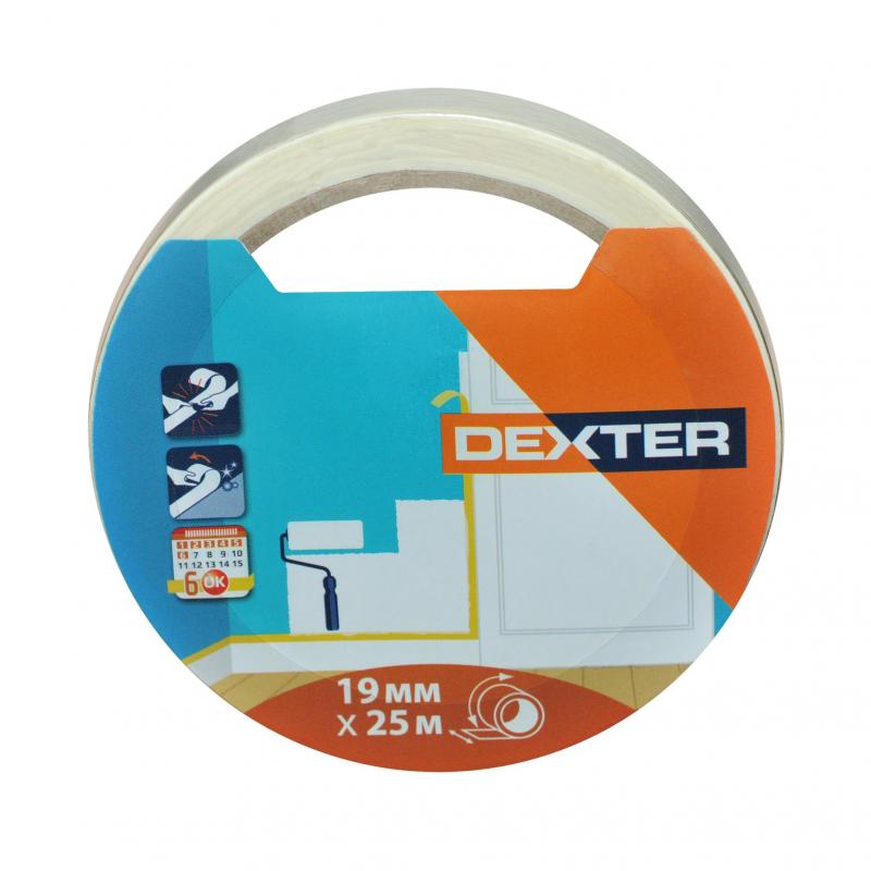Малярная лента Dexter, 19 мм x 25 м