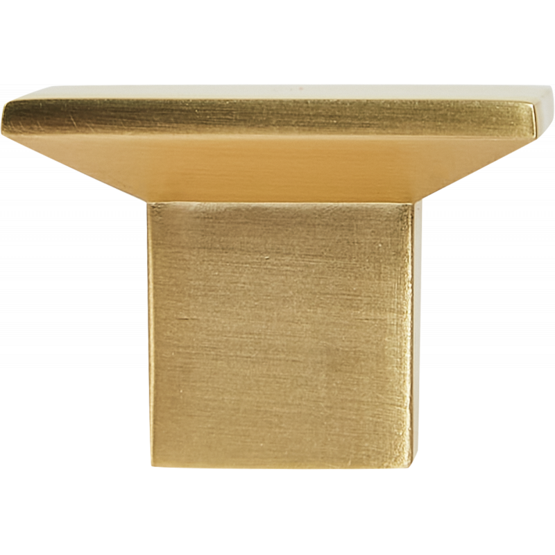 Ручка-кнопка мебельная Inspire 30x30 мм, цвет золото матовое