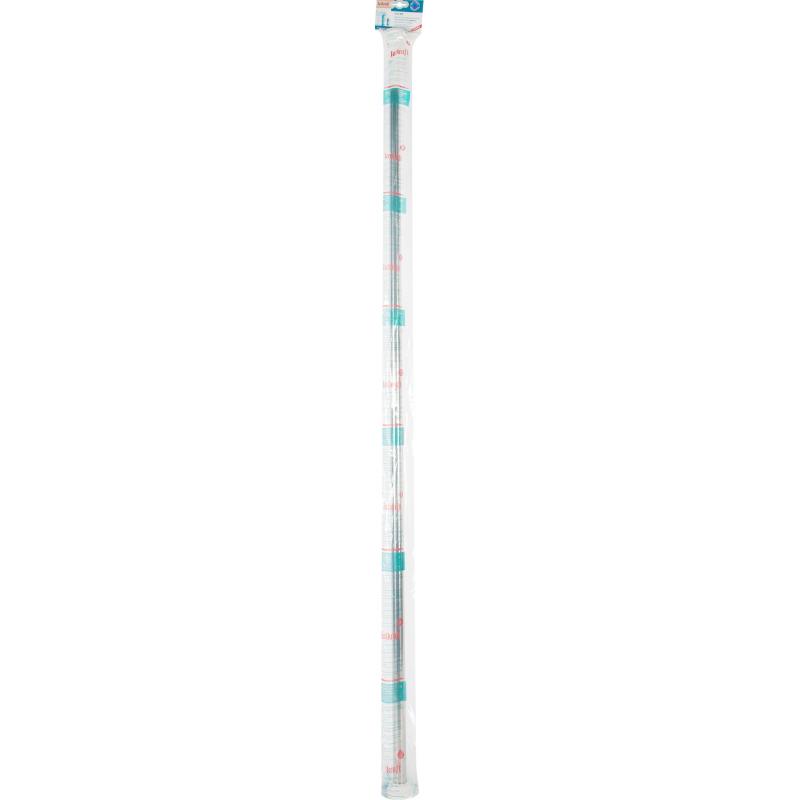 Карниз для ванной Tatkraft Oscar телескопический 140-260 см цвет хром