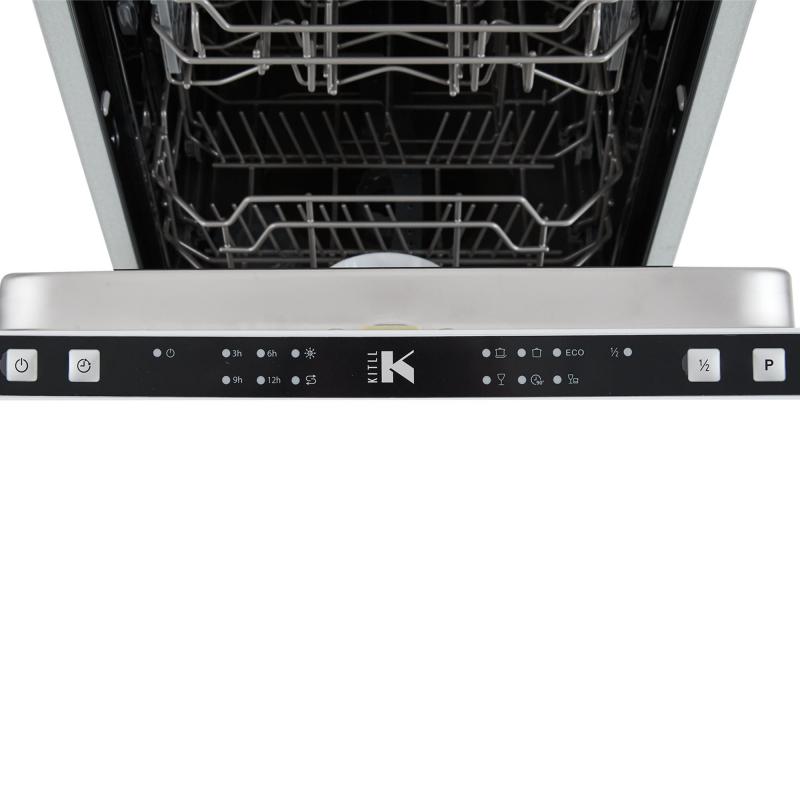 Встраиваемая посудомоечная машина Kitll KDI 4501 45см 6 программ цвет нержавеющая сталь
