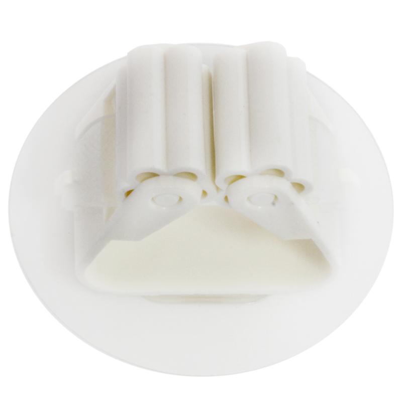 Настенный держатель для швабры Rolla пластик цвет белый нагрузка до 5 кг