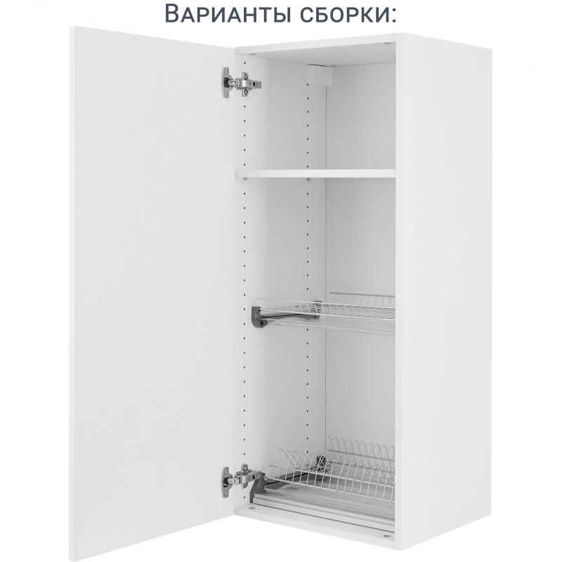 Дверь для шкафа Delinia ID Аша 44.7x102.1 см ЛДСП цвет белый