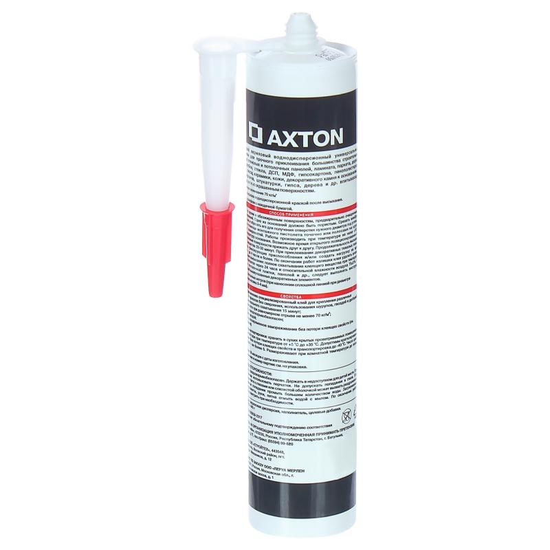 Клей монтажный Axton особопрочный 0.44 кг в картридже