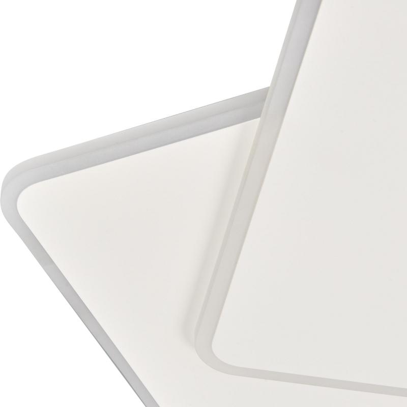 Люстра потолочная светодиодная диммируемая Ritter Brezzo 52390 1 с д/у 100 Вт 40 м² регулируемый белый свет цвет белый