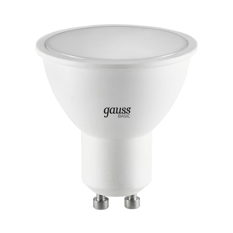 Лампа светодиодная Gauss MR16 GU10 170-240 В 8.5 Вт спот матовая 700 лм нейтральный белый свет