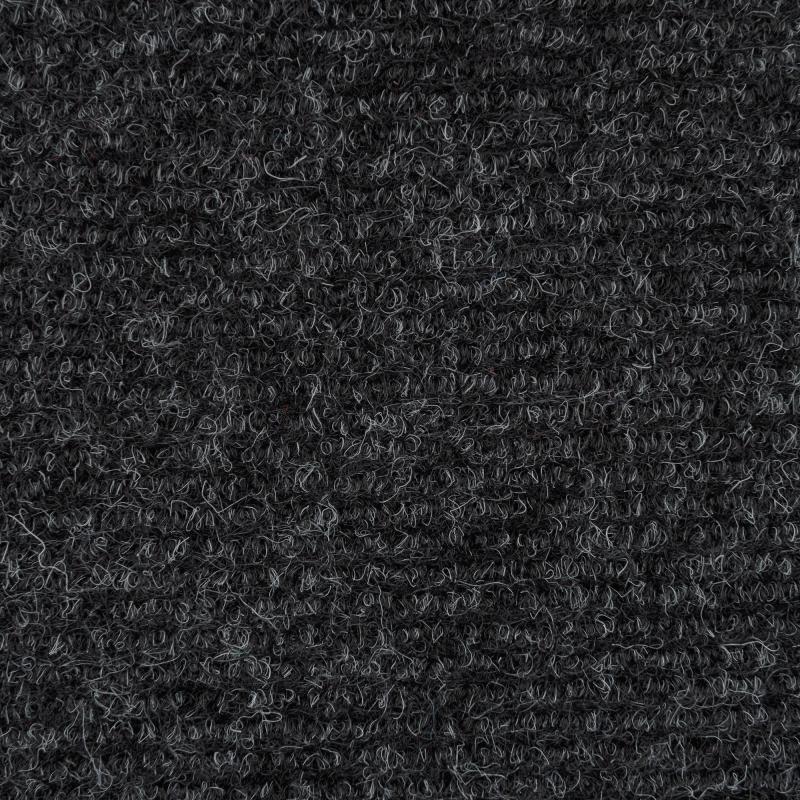 Ковровое покрытие иглопробивное «ФлорТ Про 01022», 3 м, цвет чёрный
