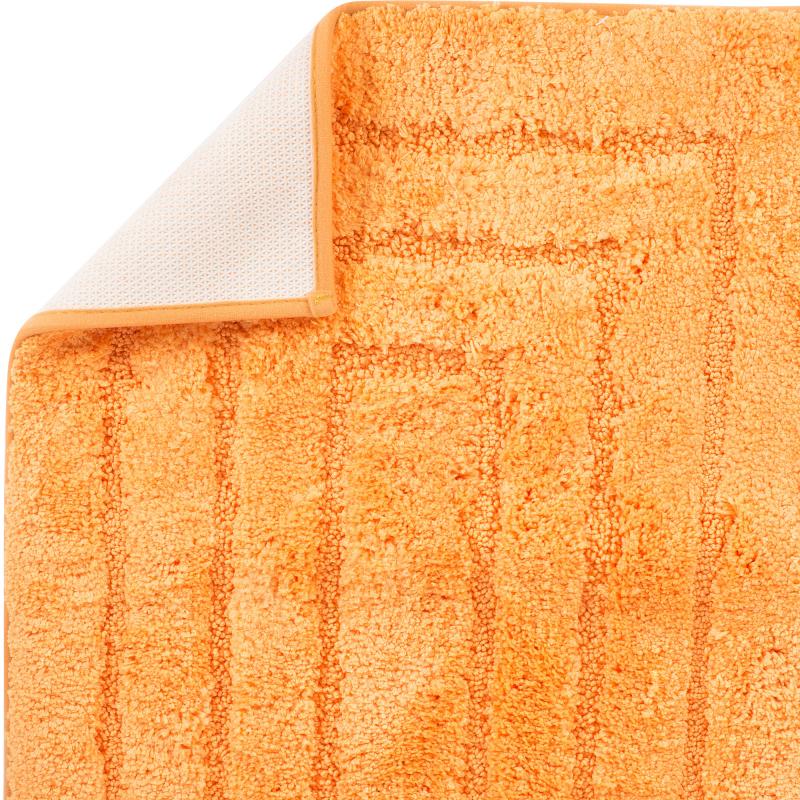Коврик для ванной Grampus 80х50 см цвет оранжевый