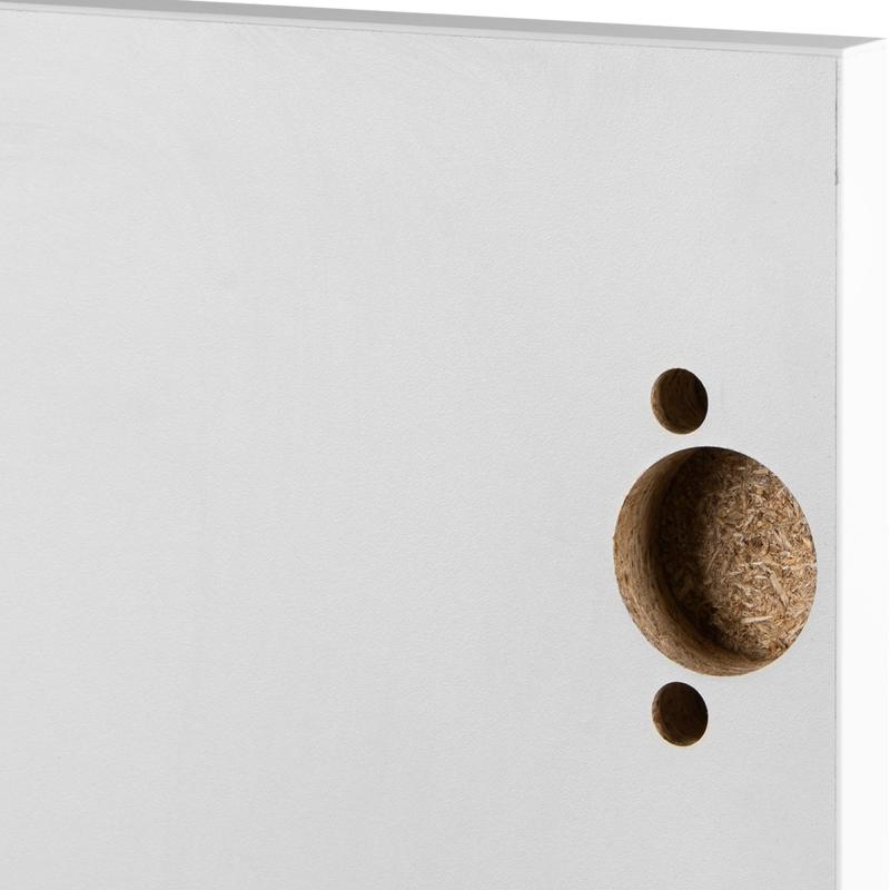Дверь для шкафа Delinia ID Аша 44.7x76.5 см ЛДСП цвет белый